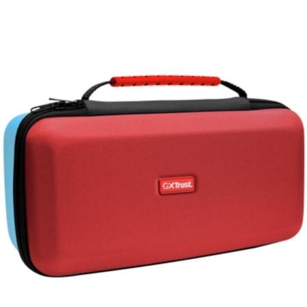 FUNDA RIGIDA TRUST GAMING GXT 1252RB XL PARA NINTENDO SWITCH 2/ ROJO Y AZUL