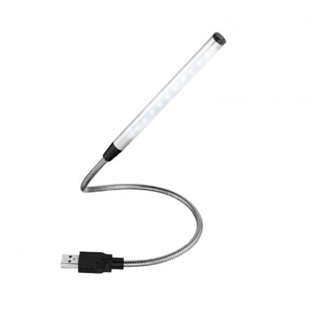 LUZ LED TRUST 20657 - USB - INTENSIDAD AJUSTABLE - CUELLO FLEXIBLE 30 CM - PARA ORDENADORES PORTATILES