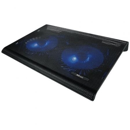 SOPORTE REFRIGERANTE TRUST 20104 PARA PORTATILES HASTA 17.3"/ AZUL