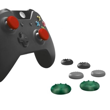 APOYOS DE PULGARES TRUST THUMB GRIPS XBOX - 8 UNIDADES DE SILICONA - PROPORCIONAN MAYOR AGARRE - COLORES DIFERENTES - PARA MANDO