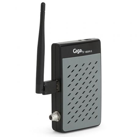 RECEPTOR SATELITE HD MINI TVTECH GIGATV HD370 S/ WIFI/ HDMI