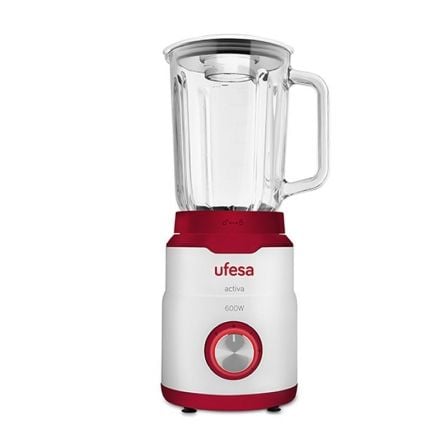 BATIDORA DE VASO UFESA BS4790 ACTIVA - 600W - JARRA CRISTAL 1.5L - 3 VELOCIDADES+PULSE - APTA PARA PICAR HIELO