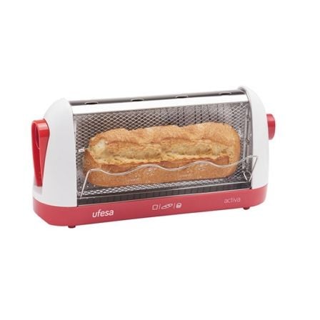 TOSTADOR DE PAN UFESA TT7963 ACTIVA - 700W - PARA TODO TIPO DE PAN - REJILLA PROTECTORA - PINZAS PARA EXTRAER EL PAN