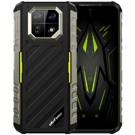 SMARTPHONE RUGERIZADO ULEFONE ARMOR 22 8GB/ 128GB/ 6.58"/ NEGRO Y VERDE