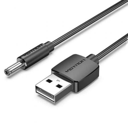 CABLE CONVERSOR USB VENTION CEXBF/ USB MACHO - DC 3.5MM MACHO/ 1M/ NEGRO | Cables de audio
