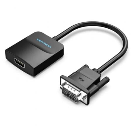 CABLE CONVERSOR VGA A HDMI VENTION ACNBB/ VGA MACHO A HDMI HEMBRA | Cables vga - dvi - displayport