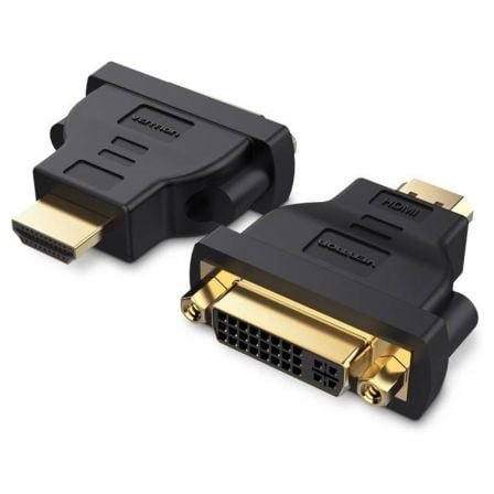 ADAPTADOR HDMI VENTION ECCB0/ HDMI MACHO - DVI (24+5)  HEMBRA |