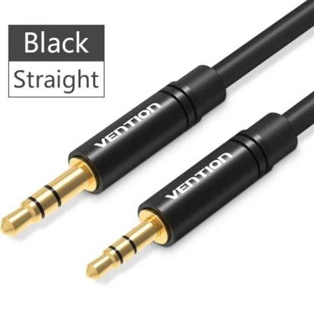 CABLE ESTEREO VENTION BALBD/ JACK 3.5 MACHO - JACK 2.5 HEMBRA/ 50CM/ NEGRO