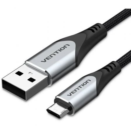 CABLE USB 2.0 VENTION COCHG/ USB MACHO - MICROUSB MACHO/ 480MBPS/ 1.5M/ NEGRO | Cable usb