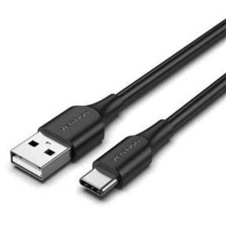 CABLE USB 2.0 TIPO-C VENTION CTHBH/ USB TIPO-C MACHO - USB MACHO/ HASTA 60W/ 480MBPS/ 2M/ NEGRO | Cable usb