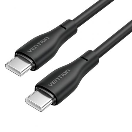 CABLE USB TIPO-C VENTION H27BF/ USB TIPO-C MACHO - USB TIPO-C MACHO/ 60W/ 480MBPS/ 1M/ NEGRO | Cable usb