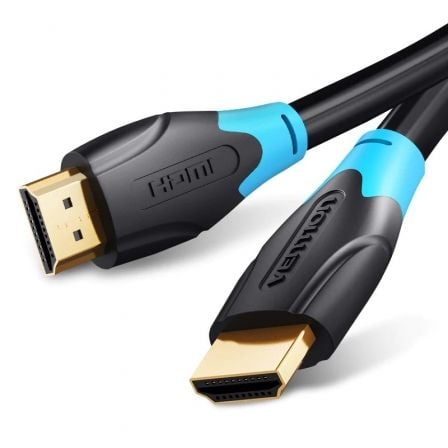 CABLE HDMI 2.0 4K VENTION AACBE/ HDMI MACHO - HDMI MACHO/ 75CM/ NEGRO | Cables hdmi
