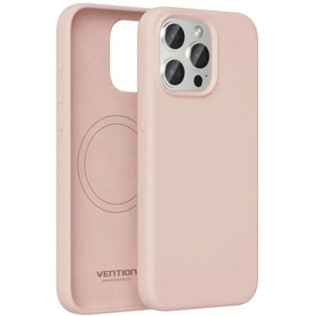 FUNDA SILICONA CON MAGSAFE VENTION KUDP0-20/ COMPATIBLE CON IPHONE 13 MINI/ ROSA