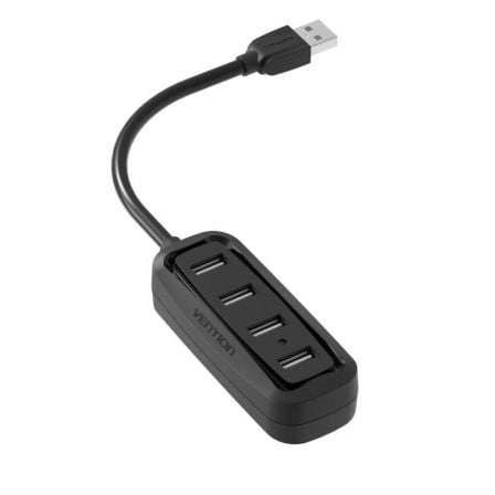 HUB USB VENTION VAS-J43-B015/ 4XUSB/ 15CM