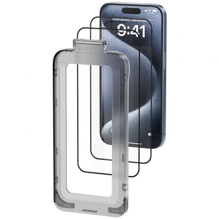 PROTECTOR DE PANTALLA DE CRISTAL TEMPLADO VENTION KUITCA-10 PARA IPHONE 13 + HERRAMIENTA DE INSTALACION ANTIPOLVO