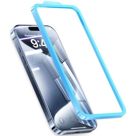 PROTECTOR DE PANTALLA DE CRISTAL TEMPLADO VENTION KUMTCA-30 PARA IPHONE 15 PLUS + HERRAMIENTA DE INSTALACION