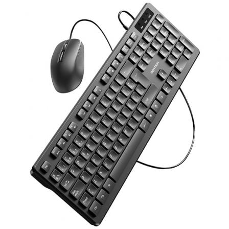 TECLADO Y RATON VENTION COMBO KTCB0-ES/ NEGRO