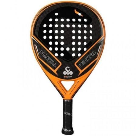 PALA DE PADEL VIBOR-A MORTAL CARBON 3.0/ NARANJA Y NEGRA