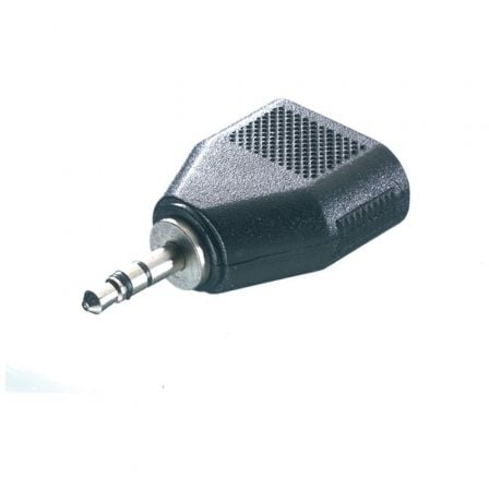 ADAPTADOR ESTEREO VIVANCO 46064/ JACK 3.5 MACHO - 2X JACK 3.5 HEMBRA