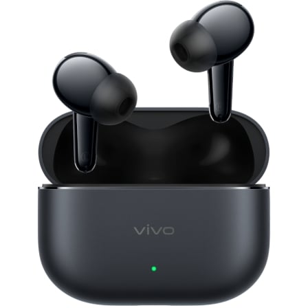 AURICULARES BLUETOOTH VIVO BUDS ULTRA CON ESTUCHE DE CARGA/ AUTONOMIA 11H/ NEGROS
