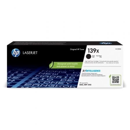 TONER ORIGINAL HP N139X XL ALTA CAPACIDAD/ NEGRO