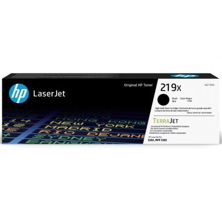 TONER ORIGINAL HP N219X XL ALTA CAPACIDAD/ NEGRO