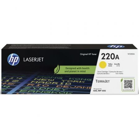 TONER ORIGINAL HP N220A/ AMARILLO