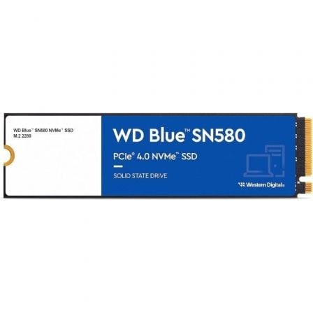 DISCO SSD WESTERN DIGITAL WD BLUE SN580 500GB/ M.2 2280 PCIE | Discos duros ssd