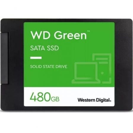 DISCO SSD WESTERN DIGITAL WD GREEN 480GB/ SATA III | Discos duros ssd
