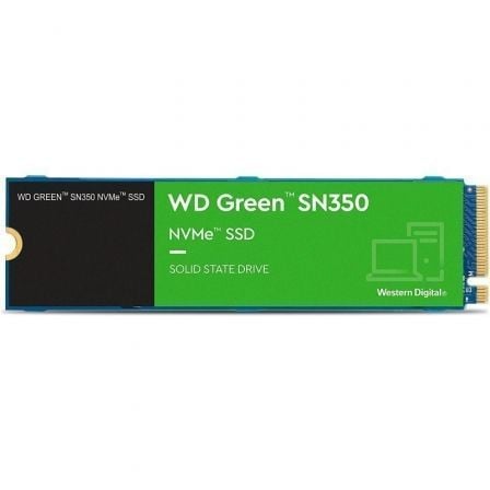 DISCO SSD WESTERN DIGITAL WD GREEN SN350 2TB/ M.2 2280 PCIE | Discos duros ssd