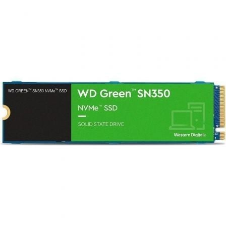 DISCO SSD WESTERN DIGITAL WD GREEN SN350 480GB/ M.2 2280 PCIE | Discos duros ssd