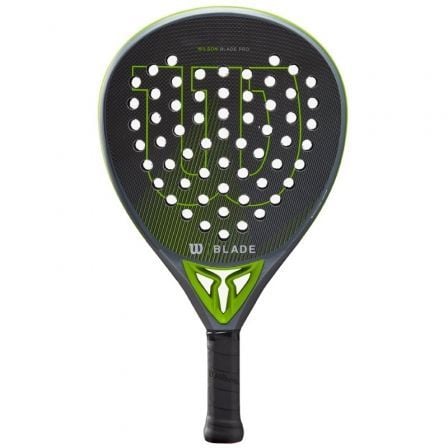 PALA DE PADEL WILSON BLADE PRO V2/ NEGRA Y VERDE