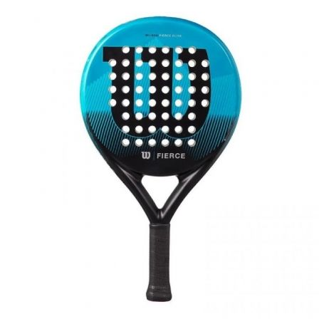 PALA DE PADEL WILSON FIERCE ELITE 2/ AZUL Y NEGRO