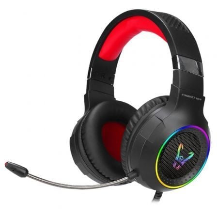 AURICULARES GAMING CON MICROFONO WOXTER STINGER RX 930 H/ USB 2.0/ NEGROS