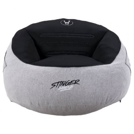 PUFF WOXTER STINGER GAMING/ CON RELLENO/ GRIS Y NEGRO