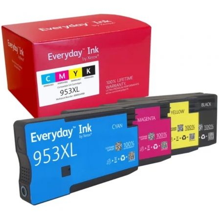 CARTUCHO DE TINTA COMPATIBLE XEROX 006R04988 COMPATIBLE CON HP 953XL MULTIPACK/ 1600 PAGINAS/ NEGRO/ CIAN/ MAGENTA/ AMARILLO | Consumibles compatibles hp