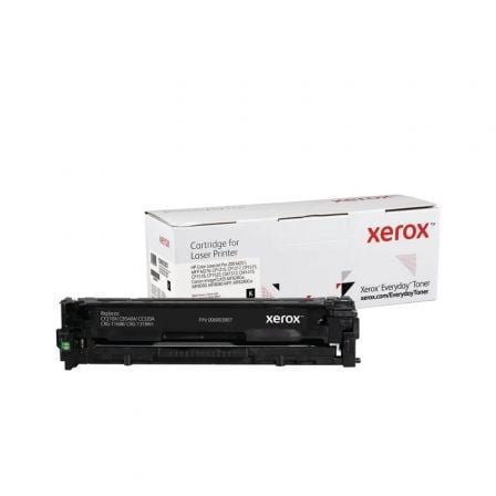 TONER COMPATIBLE XEROX 006R03807 COMPATIBLE CON HP CF210X/CB540A/CE320A/CRG-116BK/CRG-131BKH/ 2400 PAGINAS/ NEGRO | Toner compatible hp