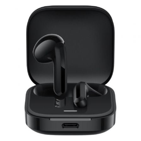 AURICULARES BLUETOOTH XIAOMI REDMI BUDS 6 ACTIVE CON ESTUCHE DE CARGA/ AUTONOMIA 6H/ NEGROS