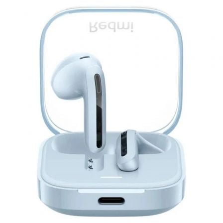 AURICULARES BLUETOOTH XIAOMI REDMI BUDS 6 ACTIVE CON ESTUCHE DE CARGA/ AUTONOMIA 6H/ AZULES