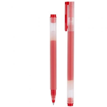 BOLIGRAFOS DE TINTA DE GEL XIAOMI MI HIGH-CAPACITY GEL PEN/ 10 UNIDADES/ ROJOS