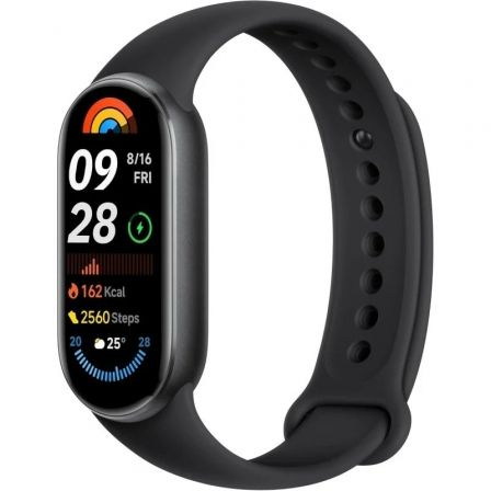 PULSERA SMARTBAND XIAOMI SMART BAND 9/ NEGRO MEDIANOCHE