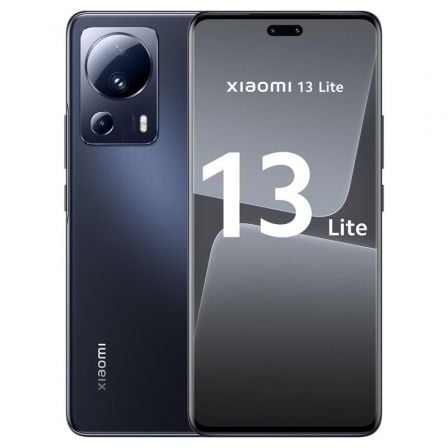 SMARTPHONE XIAOMI 13 LITE 8GB/ 256GB/ 6.55"/ 5G/ NEGRO | Smartphones