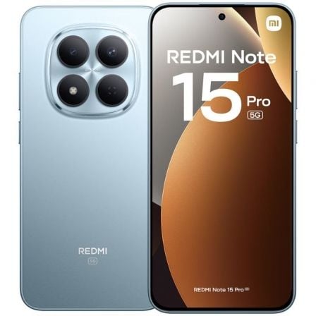 SMARTPHONE XIAOMI REDMI NOTE 15 PRO 12GB/ 512GB/ 6.83"/ 5G/ AZUL GLACIAL