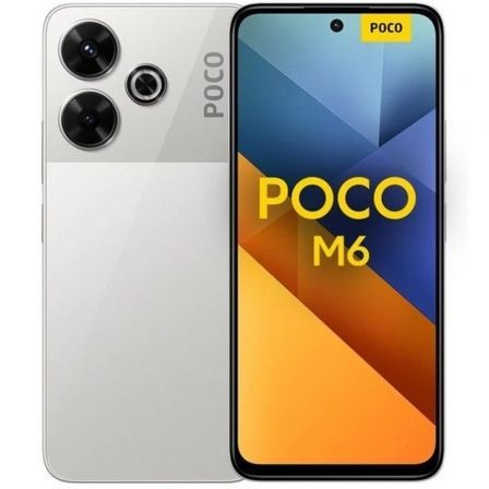 SMARTPHONE XIAOMI POCO M6 6GB/ 128GB/ 6.79"/ PLATA