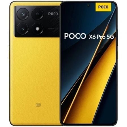 SMARTPHONE XIAOMI POCO X6 PRO 12GB/ 512GB/ 6.67"/ 5G/ AMARILLO