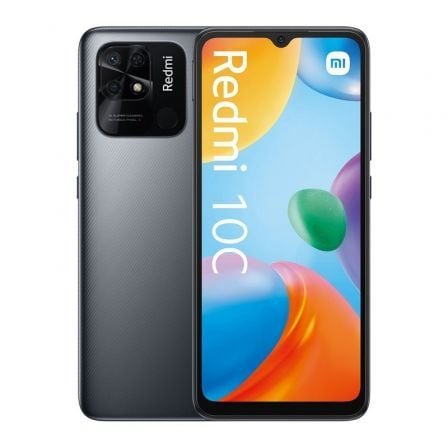 SMARTPHONE XIAOMI REDMI 10C NFC 4GB/ 128GB/ 6.71"/ GRIS GRAFITO | Smartphones