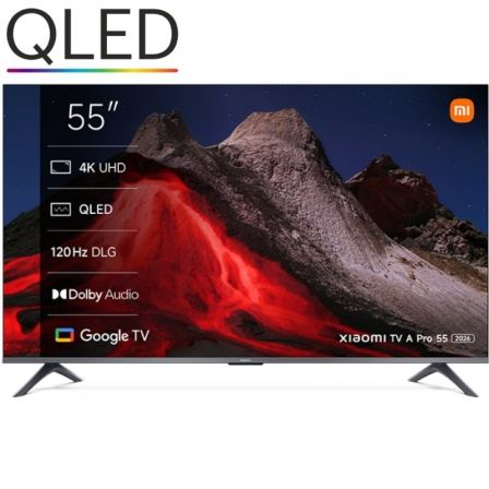 TELEVISOR XIAOMI QLED TV A PRO 55 2026 55"/ ULTRA HD 4K/ SMART TV/ WIFI