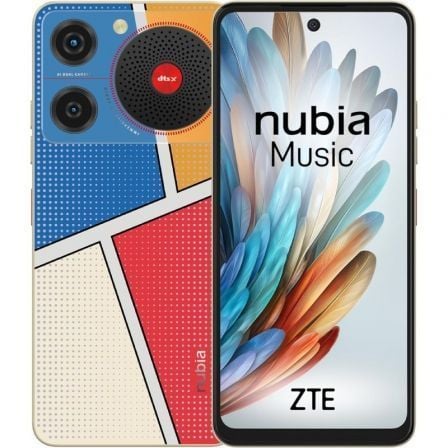 SMARTPHONE ZTE NUBIA MUSIC POP ART 4GB/ 128GB/ 6.6"