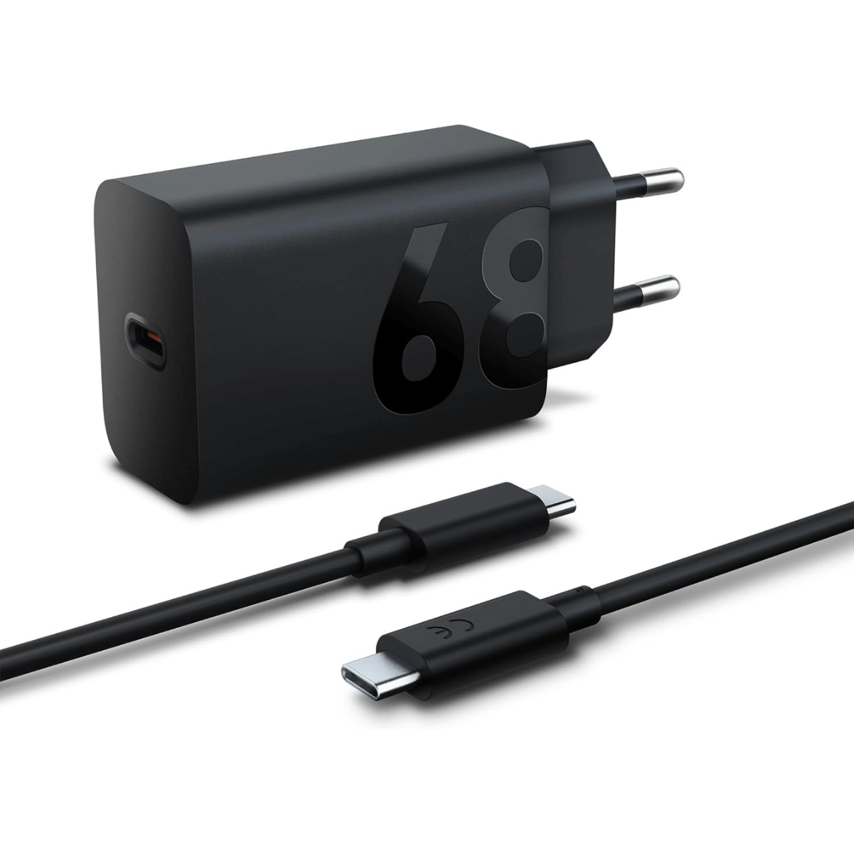 LENOVO 68W CARGADOR DE CARGA RAPIDA USB-C CON CABLE NEGRO |