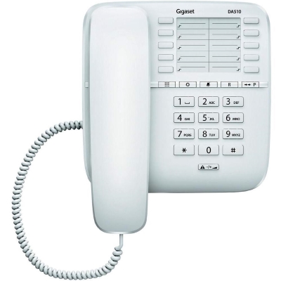 TELEFONO SOBREMESA GIGASET DA510 BLANCO | Telefonía fija